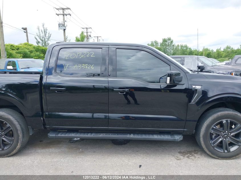 2022 Ford F150 Supercrew VIN: 1FTEW1EP2NFA33926 Lot: 12013222