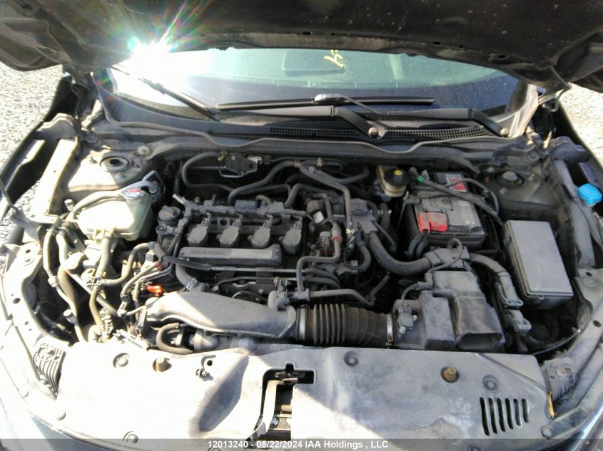 2018 Honda Civic Touring VIN: 2HGFC1F90JH107450 Lot: 12013240