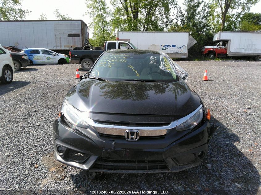 2018 Honda Civic Touring VIN: 2HGFC1F90JH107450 Lot: 12013240