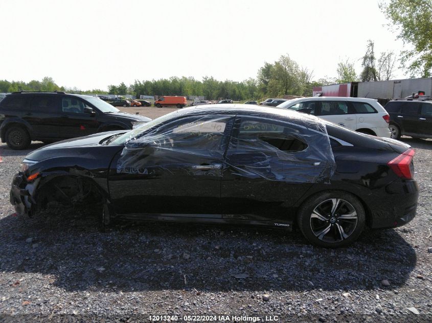 2018 Honda Civic Touring VIN: 2HGFC1F90JH107450 Lot: 12013240