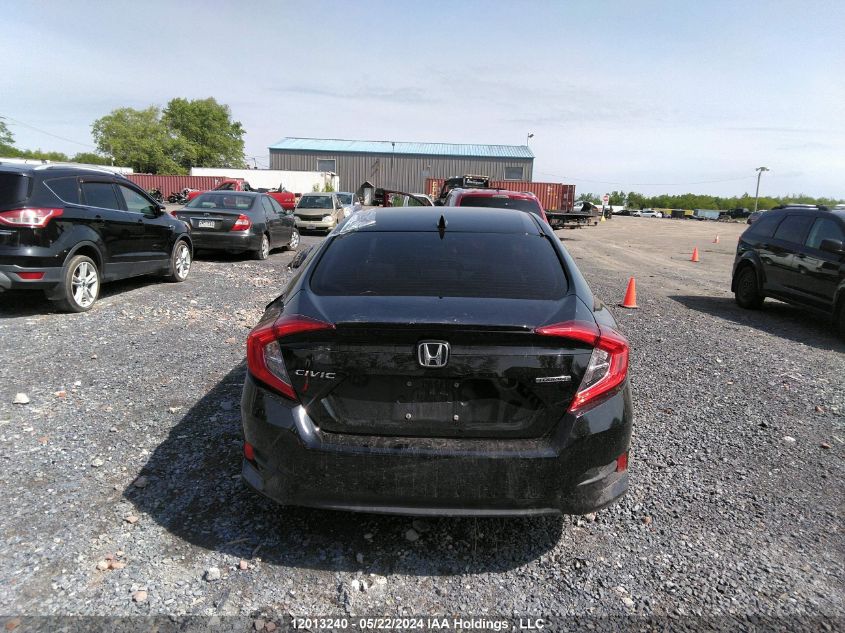 2018 Honda Civic Touring VIN: 2HGFC1F90JH107450 Lot: 12013240