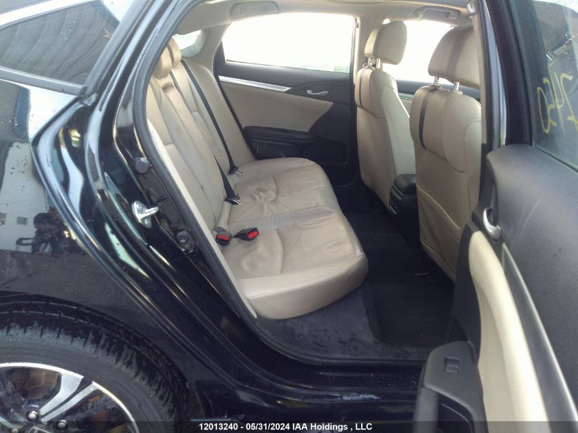 2018 Honda Civic Touring VIN: 2HGFC1F90JH107450 Lot: 12013240