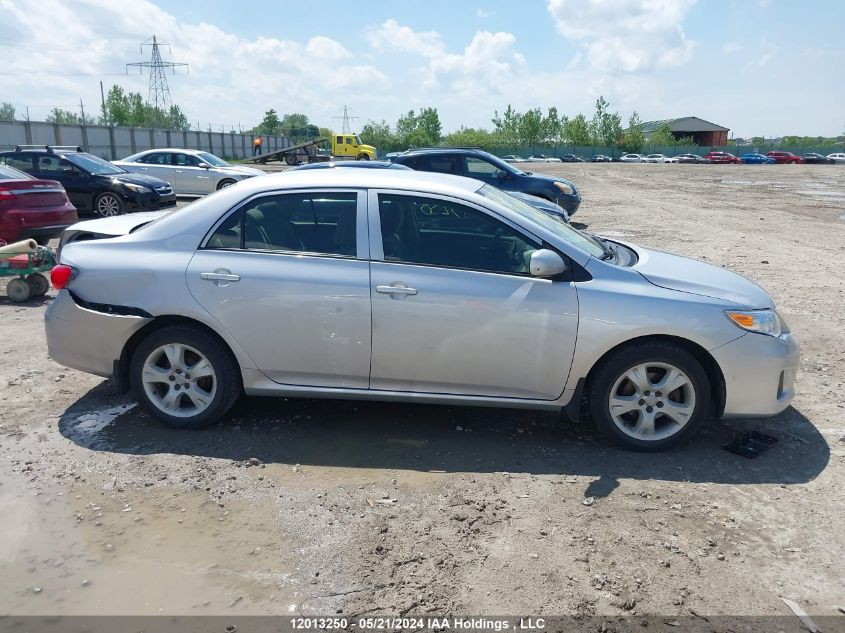 2011 Toyota Corolla Le VIN: 2T1BU4EE4BC744587 Lot: 12013250