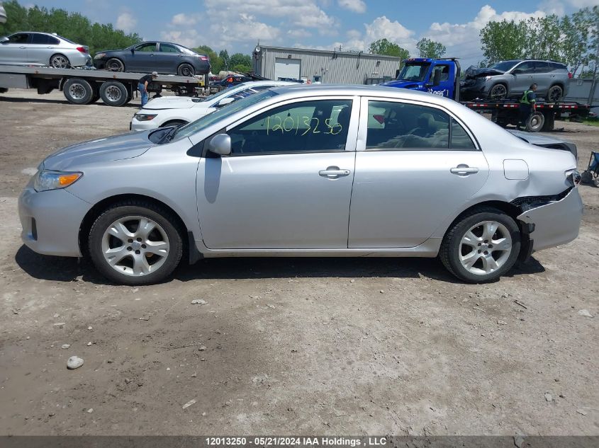 2011 Toyota Corolla Le VIN: 2T1BU4EE4BC744587 Lot: 12013250