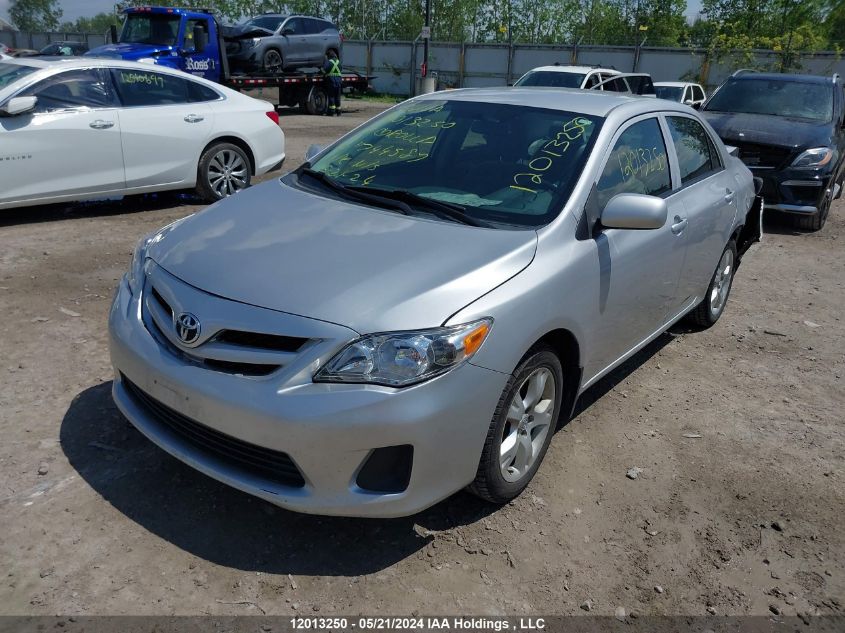 2011 Toyota Corolla Le VIN: 2T1BU4EE4BC744587 Lot: 12013250