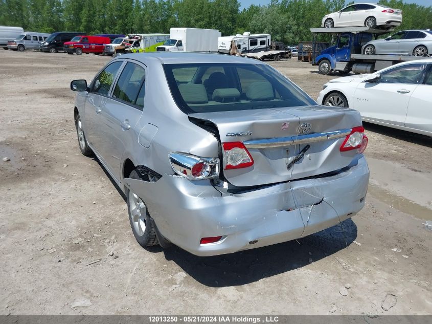 2011 Toyota Corolla Le VIN: 2T1BU4EE4BC744587 Lot: 12013250