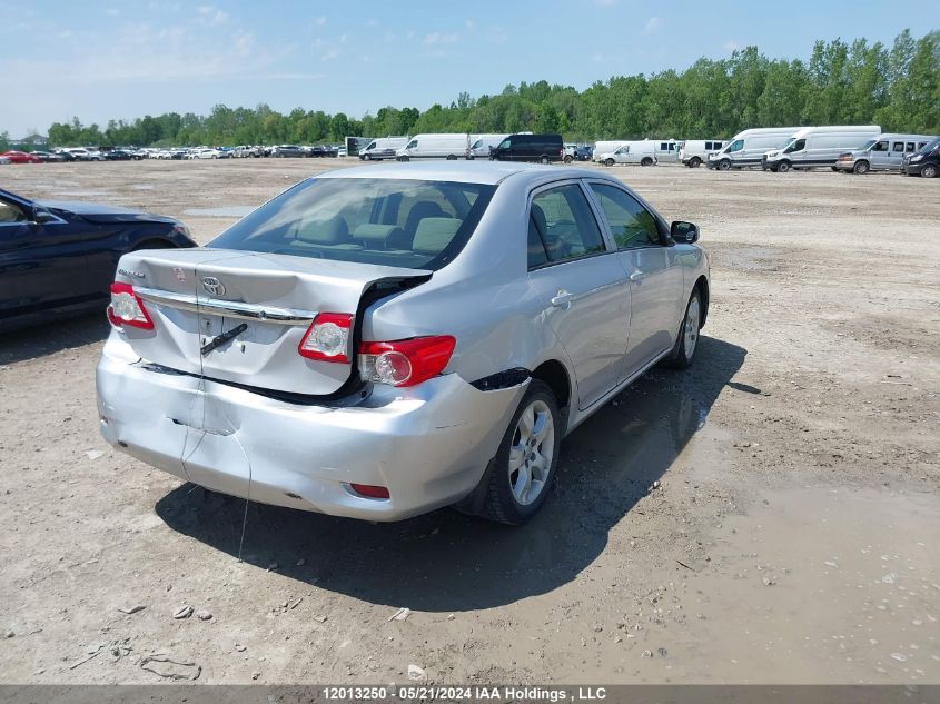 2011 Toyota Corolla Le VIN: 2T1BU4EE4BC744587 Lot: 12013250