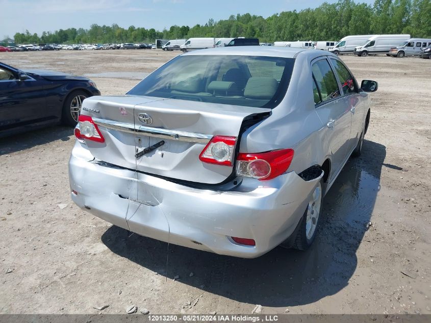 2011 Toyota Corolla Le VIN: 2T1BU4EE4BC744587 Lot: 12013250