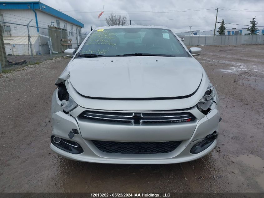 2013 Dodge Dart Limited/R/T VIN: 1C3CDFCA2DD132172 Lot: 12013252