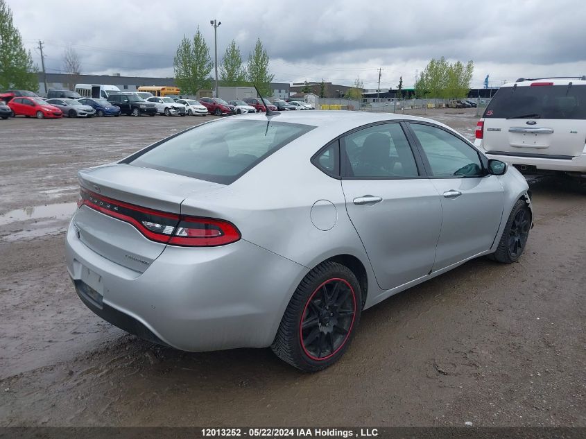 2013 Dodge Dart Limited/R/T VIN: 1C3CDFCA2DD132172 Lot: 12013252