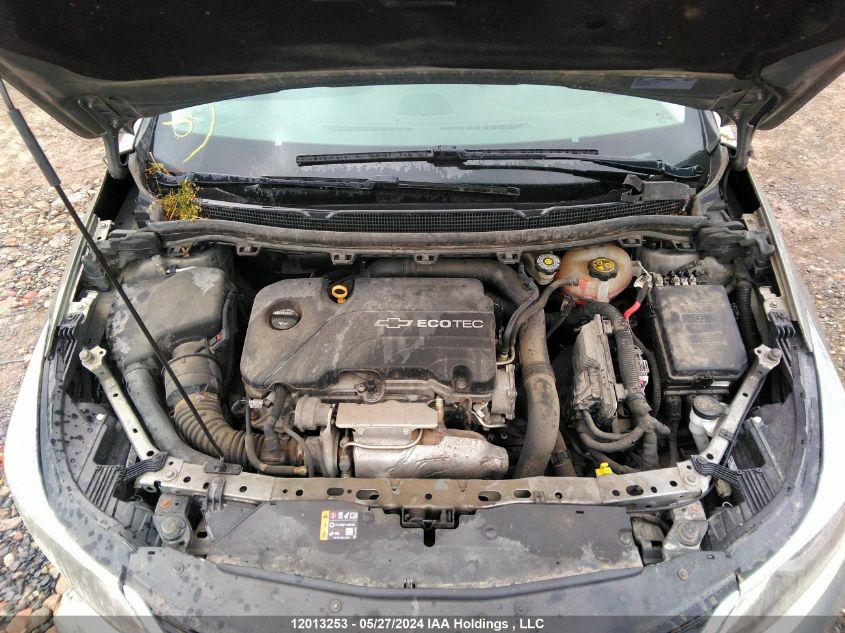 2018 Chevrolet Cruze Lt VIN: 3G1BE6SMXJS587050 Lot: 12013253