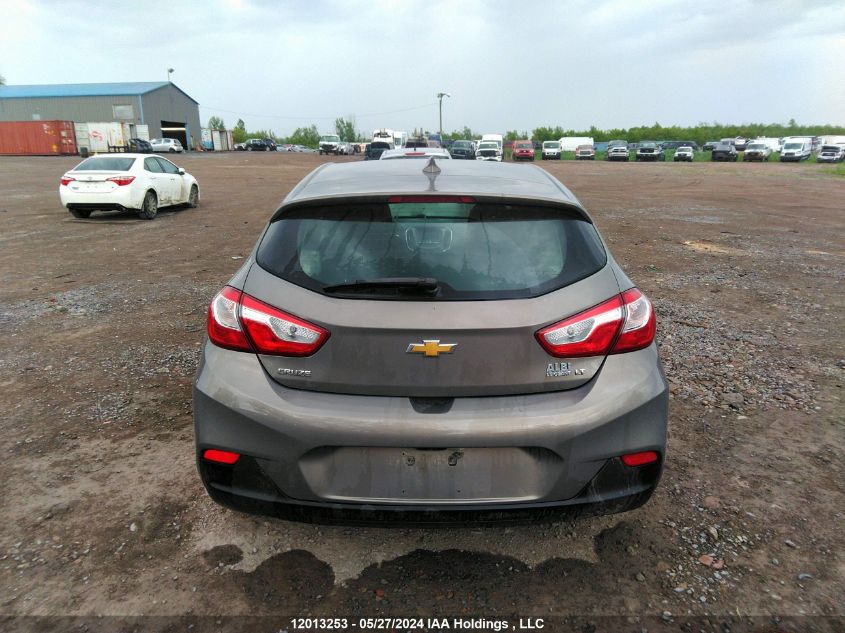 2018 Chevrolet Cruze Lt VIN: 3G1BE6SMXJS587050 Lot: 12013253