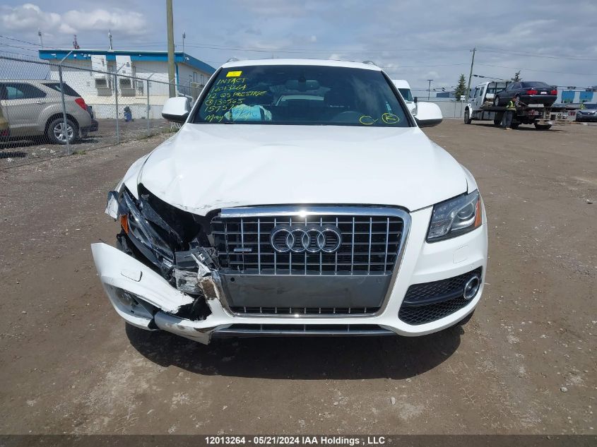 2012 Audi Q5 Prestige VIN: WA1WFCFP6CA130565 Lot: 12013264