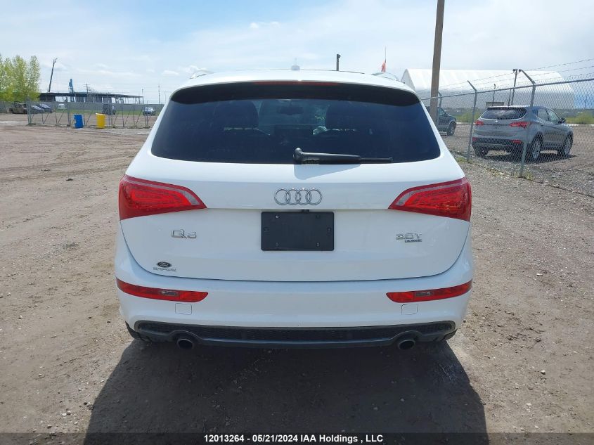 2012 Audi Q5 Prestige VIN: WA1WFCFP6CA130565 Lot: 12013264