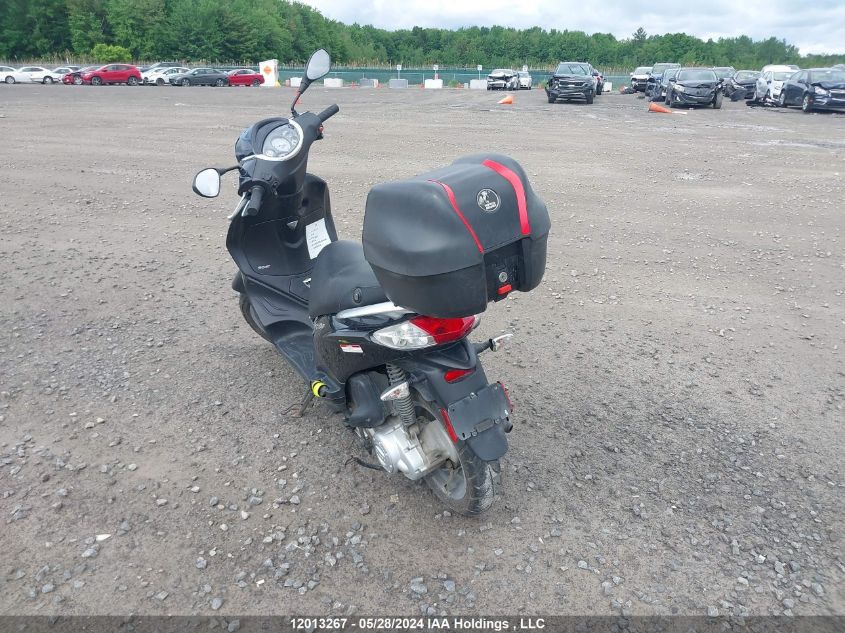 2014 Piaggio Fly 50 VIN: ZAPC526B2E7001490 Lot: 12013267