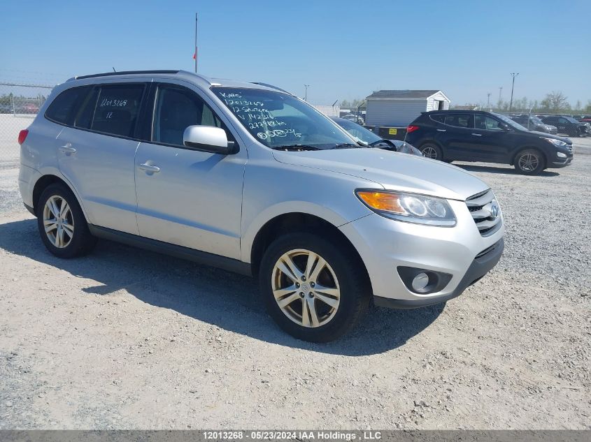 2012 Hyundai Santa Fe Gls VIN: 5XYZGDAG5CG142316 Lot: 12013268