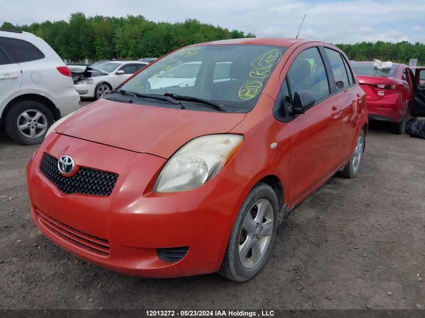 2008 Toyota Yaris VIN: JTDKT923085210334 Lot: 12013272