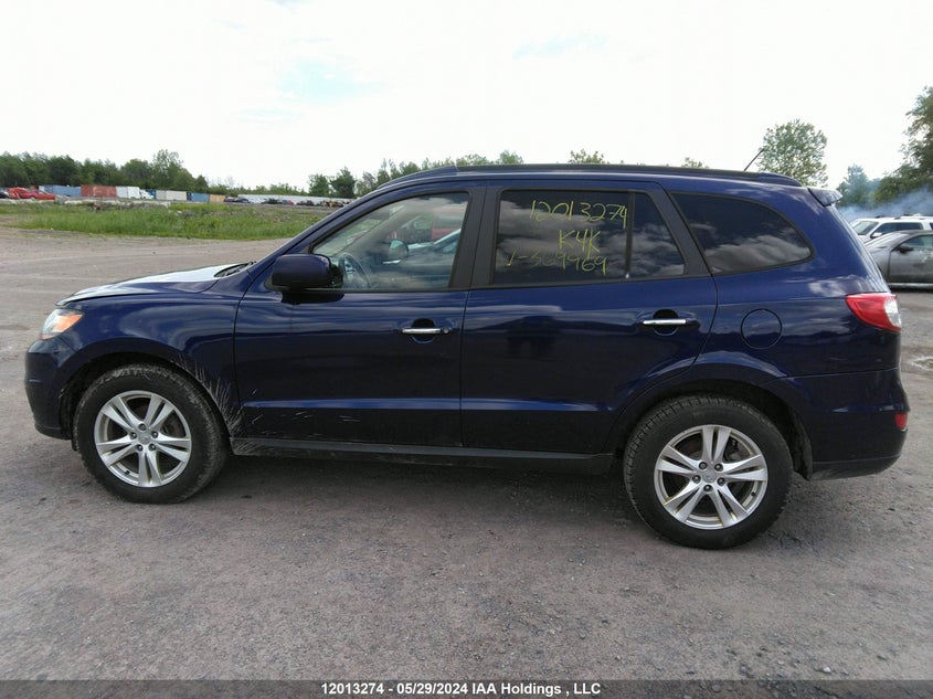 2010 Hyundai Santa Fe Se VIN: 5NMSHDAGXAH369969 Lot: 12013274