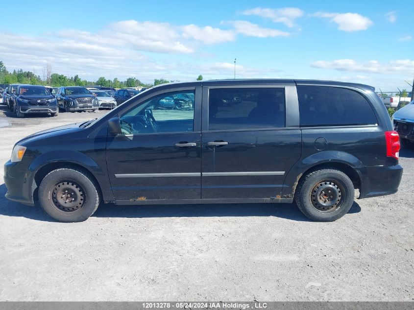 2011 Dodge Grand Caravan Express VIN: 2D4RN4DG7BR600095 Lot: 12013278