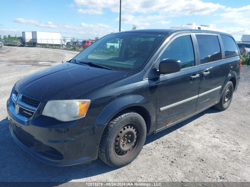 2011 Dodge Grand Caravan Express VIN: 2D4RN4DG7BR600095 Lot: 12013278