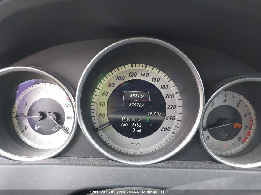 2013 Mercedes-Benz C-Class VIN: WDDGF8JB3DA761882 Lot: 12013293