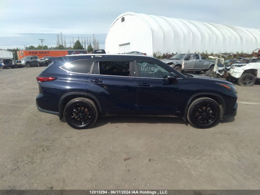 2023 Toyota Highlander Hybrid Xle VIN: 5TDKBRCHXPS587551 Lot: 12013294