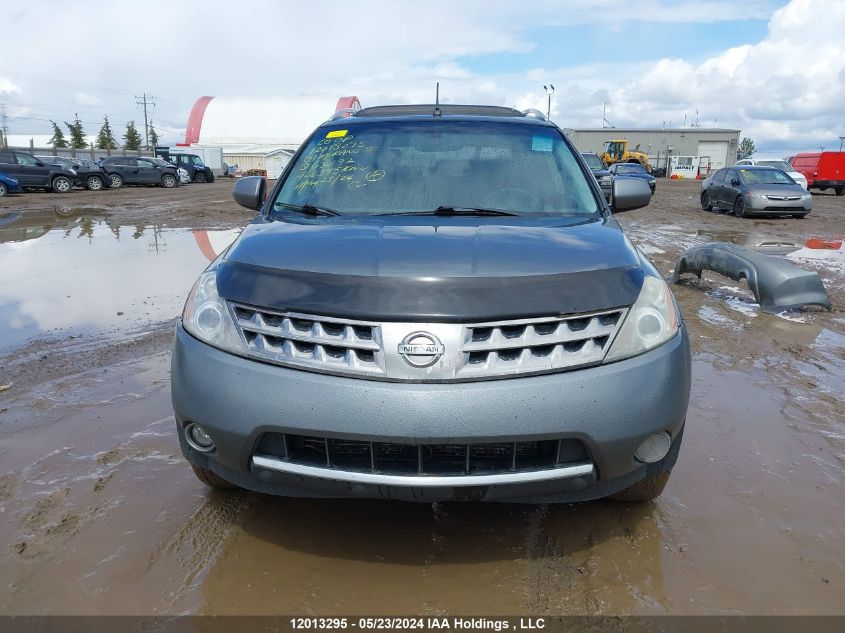 2007 Nissan Murano Se VIN: JN8AZ08W77W630192 Lot: 12013295