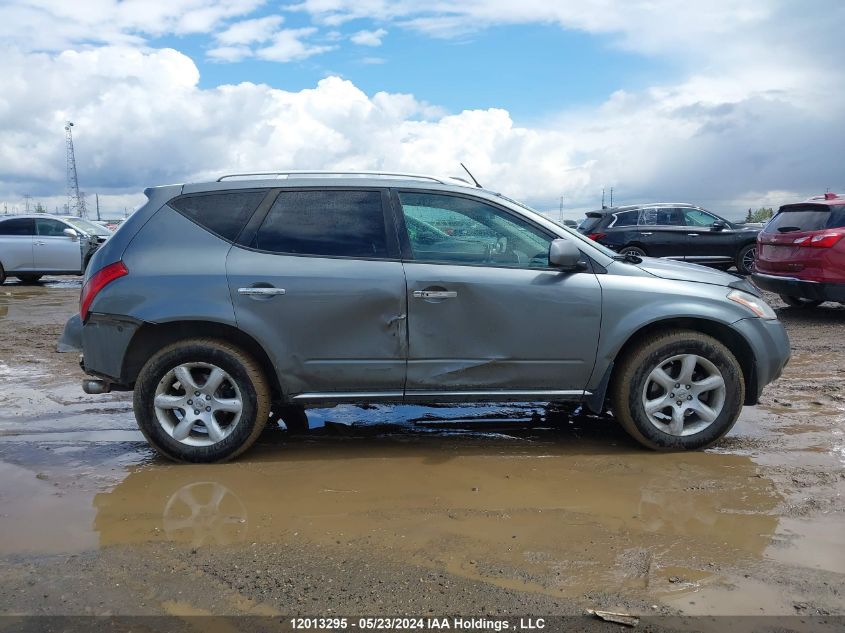 2007 Nissan Murano Se VIN: JN8AZ08W77W630192 Lot: 12013295