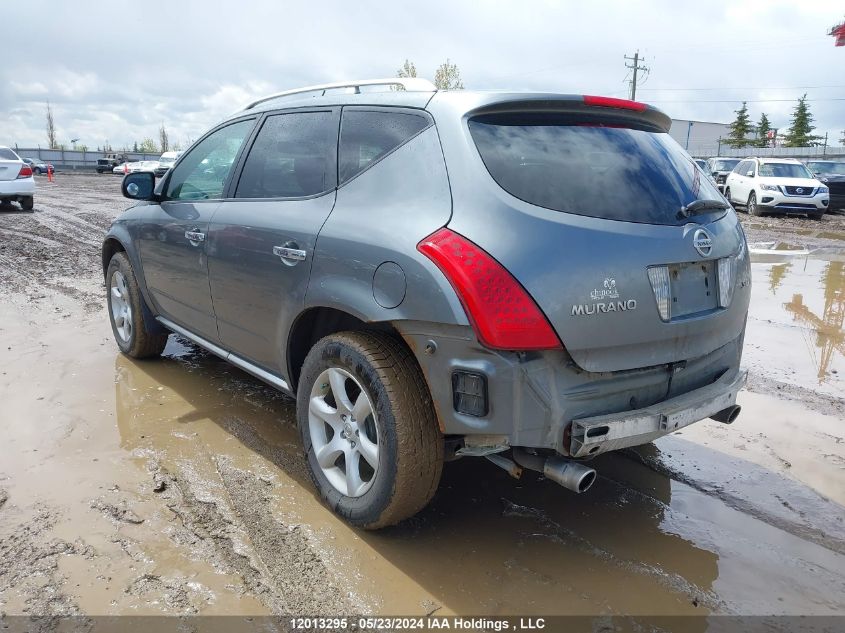 2007 Nissan Murano Se VIN: JN8AZ08W77W630192 Lot: 12013295