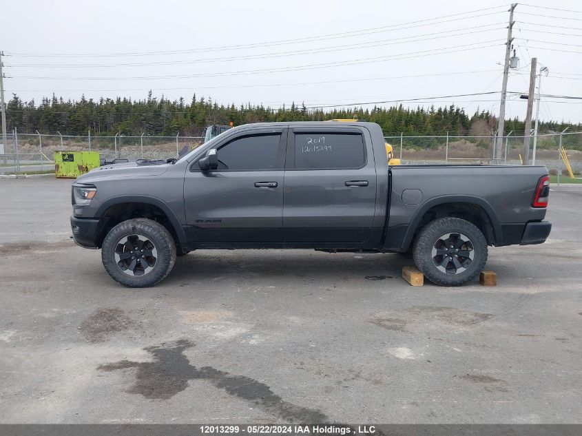 2019 Ram 1500 Rebel VIN: 1C6SRFLT8KN564399 Lot: 12013299