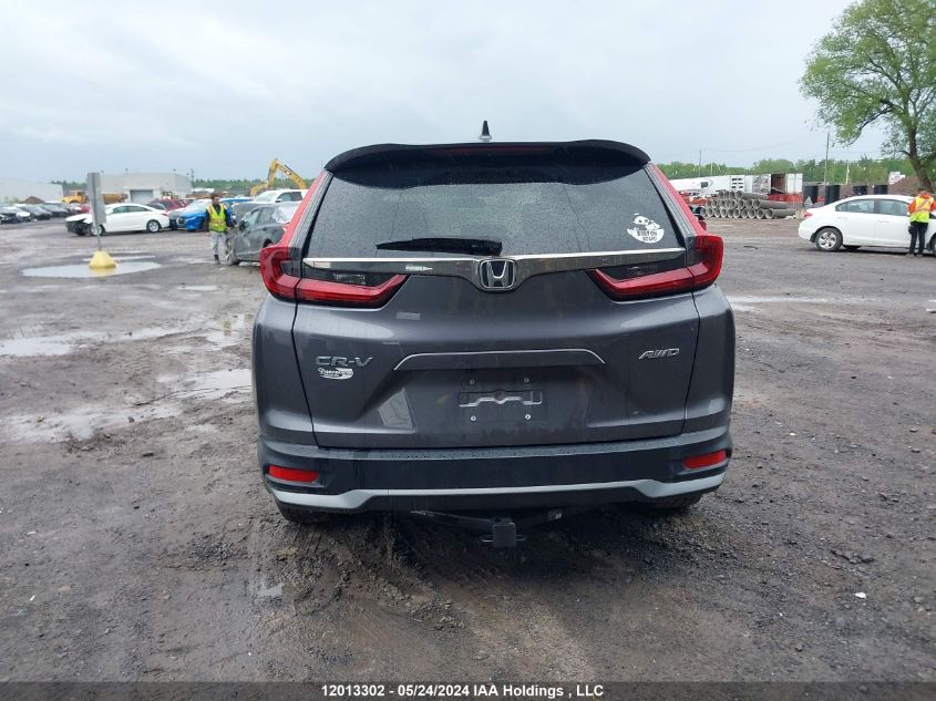 2021 Honda Cr-V Lx VIN: 2HKRW2H27MH221465 Lot: 12013302