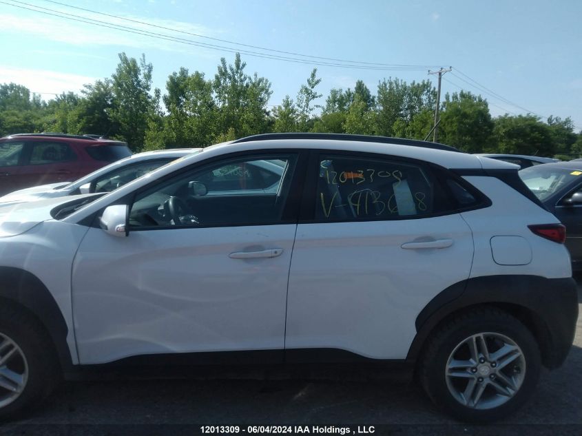 2020 Hyundai Kona Se VIN: KM8K12AA6LU413638 Lot: 12013309