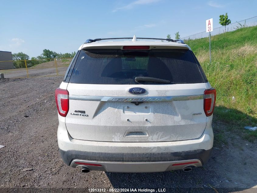 2017 Ford Explorer Limited VIN: 1FM5K8F80HGA48947 Lot: 12013312