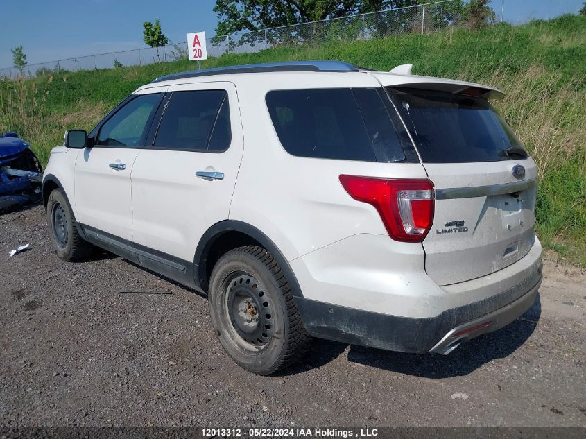 2017 Ford Explorer Limited VIN: 1FM5K8F80HGA48947 Lot: 12013312