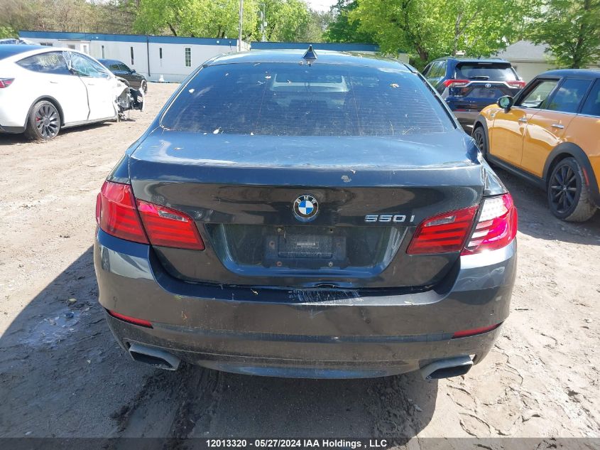2012 BMW 5 Series VIN: WBAFU9C55CDW93670 Lot: 12013320