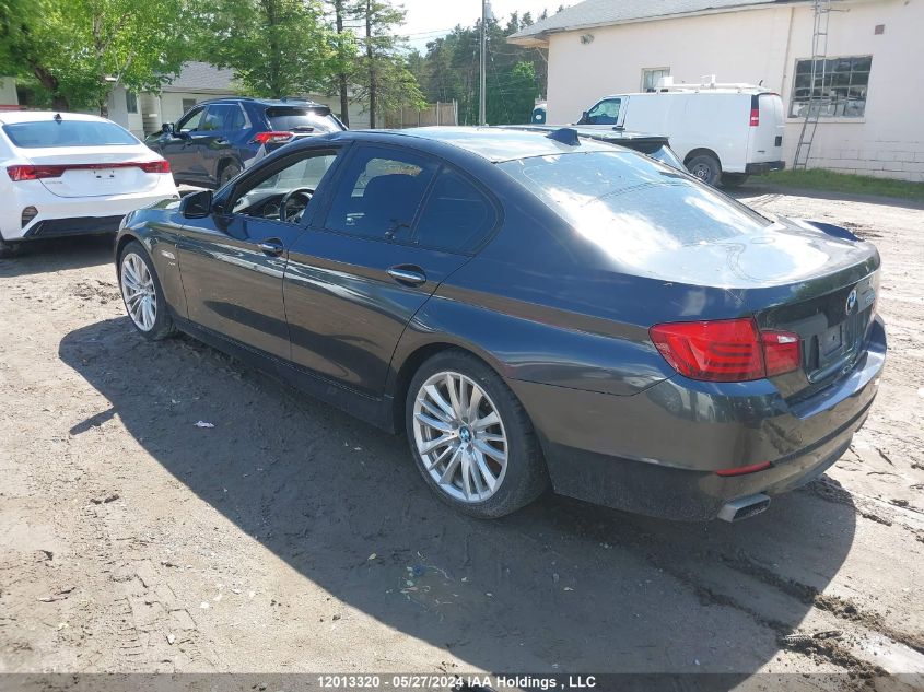 2012 BMW 5 Series VIN: WBAFU9C55CDW93670 Lot: 12013320