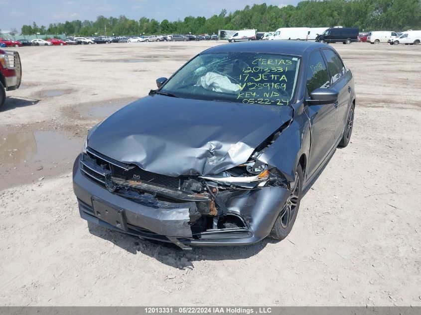 2017 Volkswagen Jetta Sedan VIN: 3VW167AJ5HM259169 Lot: 12013331