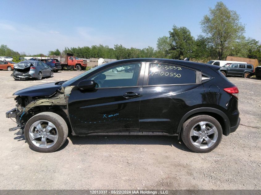 2022 Honda Hr-V VIN: 3CZRU5H3XNM100550 Lot: 12013337