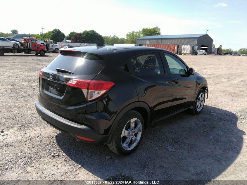 2022 Honda Hr-V VIN: 3CZRU5H3XNM100550 Lot: 12013337