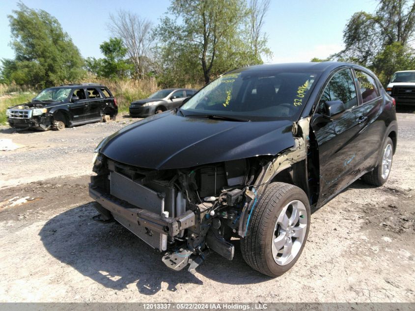 2022 Honda Hr-V VIN: 3CZRU5H3XNM100550 Lot: 12013337