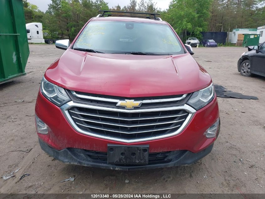 2018 Chevrolet Equinox VIN: 2GNAXWEX7J6166251 Lot: 12013340