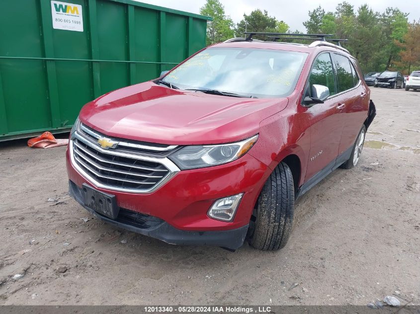 2018 Chevrolet Equinox VIN: 2GNAXWEX7J6166251 Lot: 12013340