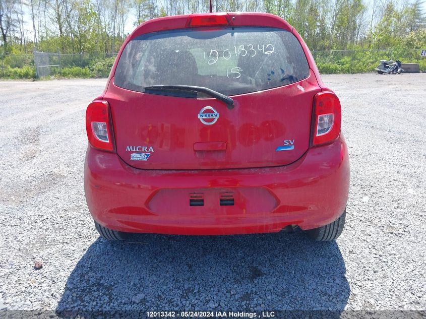 2015 Nissan Micra VIN: 3N1CK3CP7FL215133 Lot: 12013342