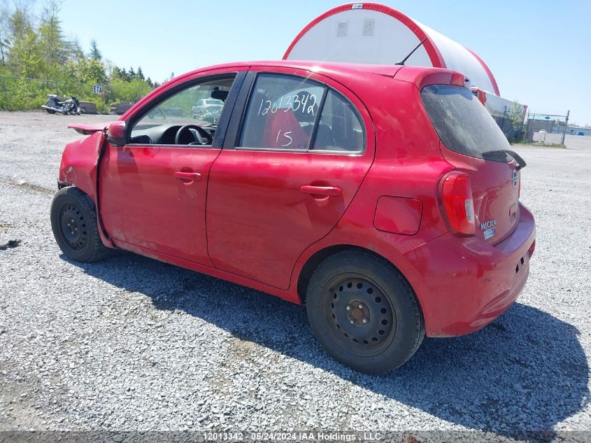 2015 Nissan Micra VIN: 3N1CK3CP7FL215133 Lot: 12013342