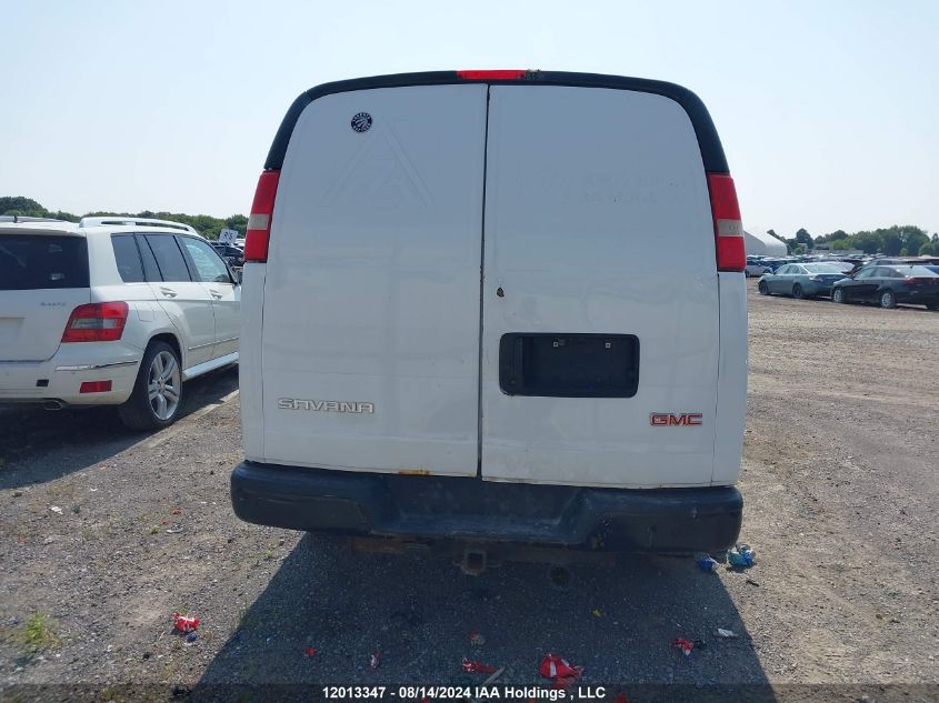 2012 GMC Savana Cargo Van VIN: 1GTZ7UBL7C1128767 Lot: 12013347