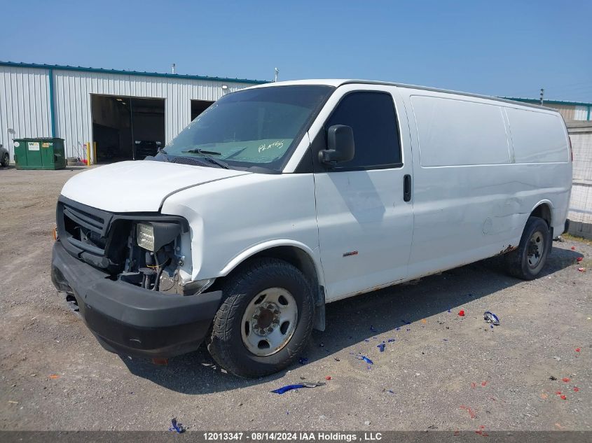 2012 GMC Savana Cargo Van VIN: 1GTZ7UBL7C1128767 Lot: 12013347