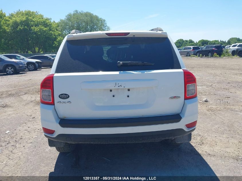 2013 Jeep Compass Sport/North VIN: 1C4NJDAB2DD270064 Lot: 12013357