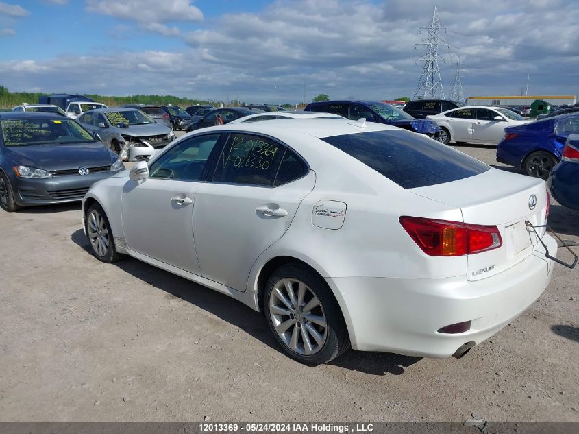 2009 Lexus Is 250 VIN: JTHCK262092028330 Lot: 12013369