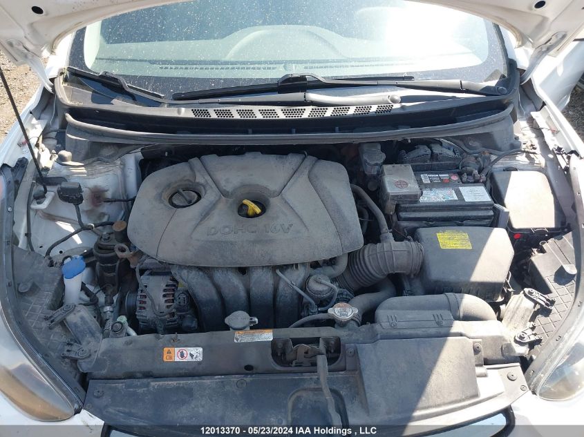 2013 Hyundai Elantra Gl VIN: 5NPDH4AE9DH365684 Lot: 12013370