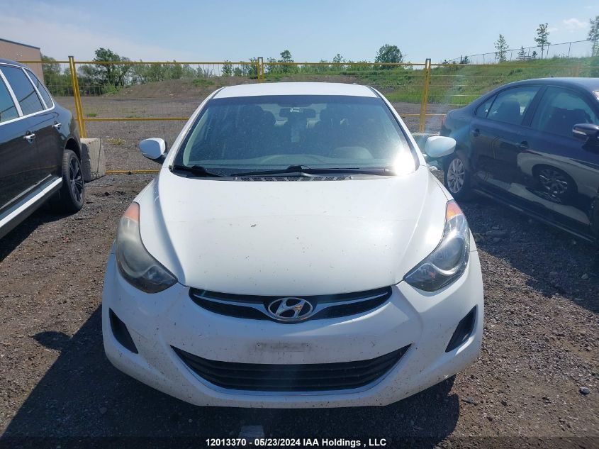 2013 Hyundai Elantra Gl VIN: 5NPDH4AE9DH365684 Lot: 12013370